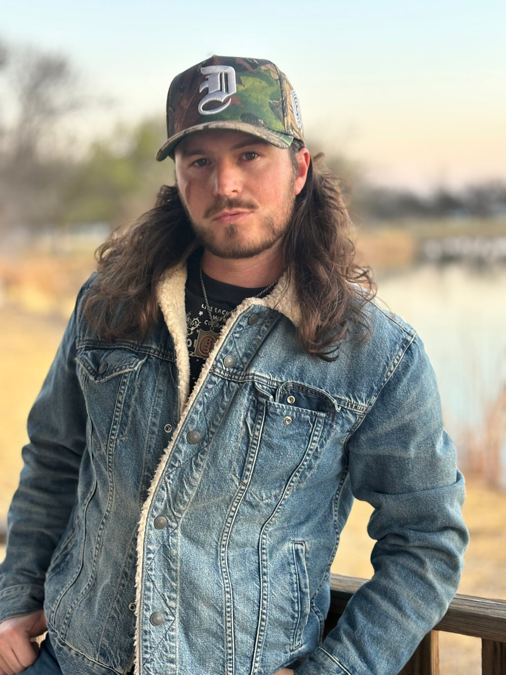 HUNTING CAMO MONO STAPLE HAT